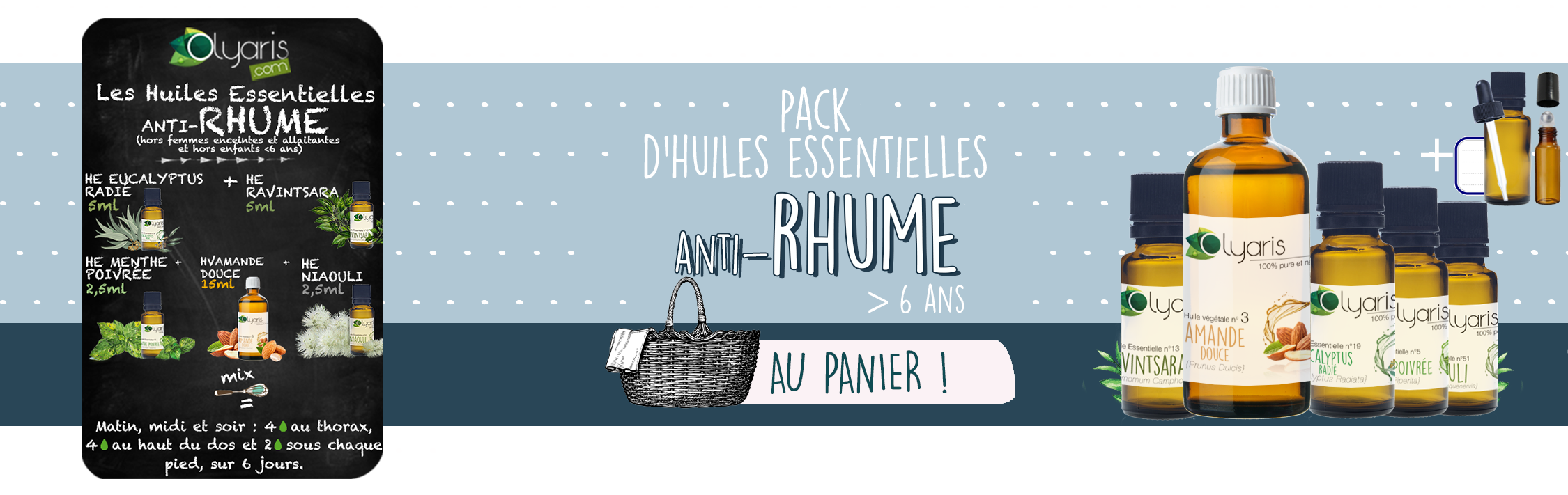 Les huiles essentielles contre le rhume - Olyaris